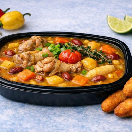 Jamaican Pumpkin Chicken Soup